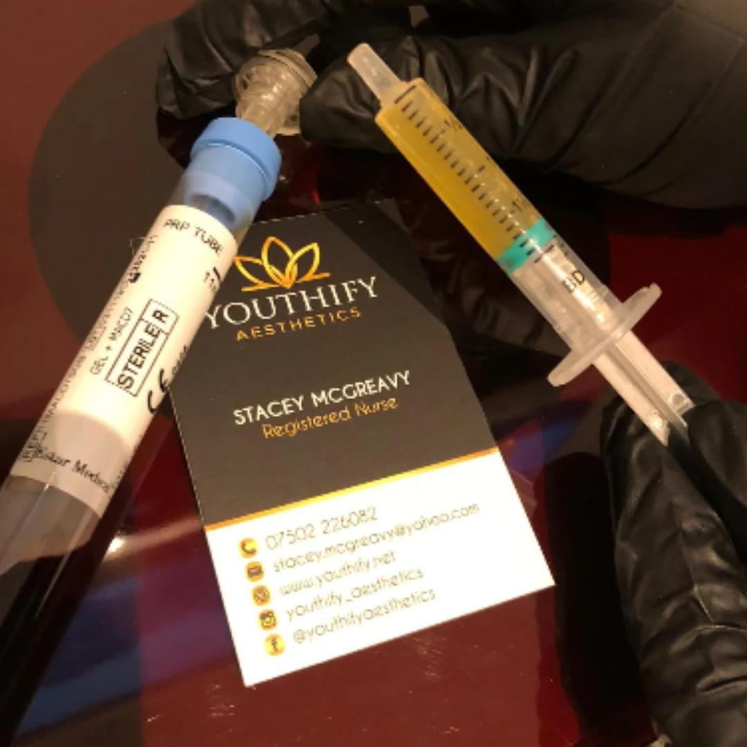 Stacey Pollitt. Registered Nurse. with injectable aesthetic treatment.