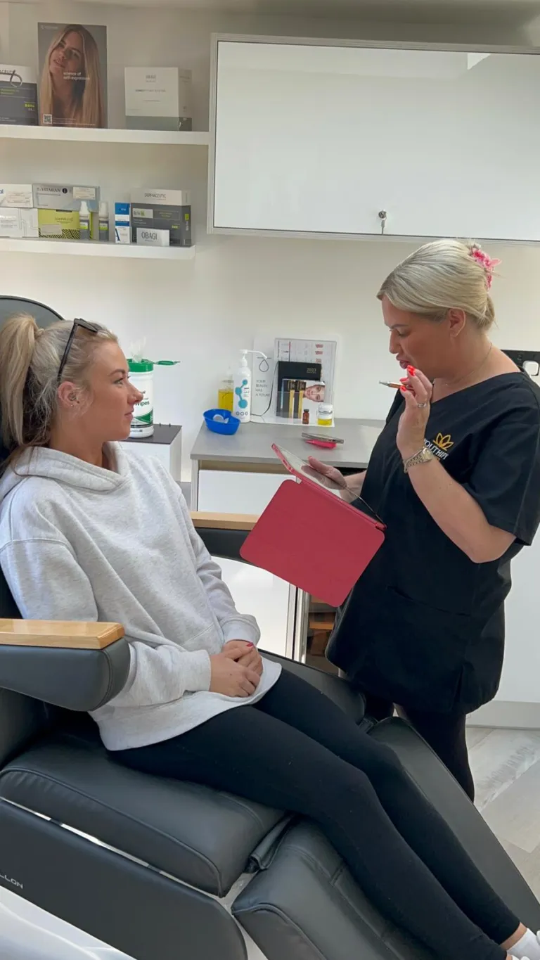 Consultation room at Youthify Aesthetics Bolton